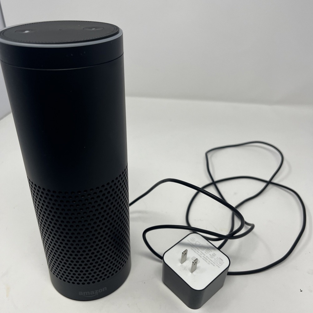 Amazon Echo Black Tower SK705DI 1st Generation Alexa Smart Speaker